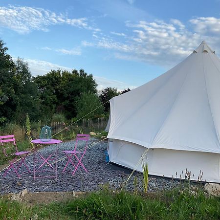 Glamping Meadow Bell Tent Stithians Luaran gambar